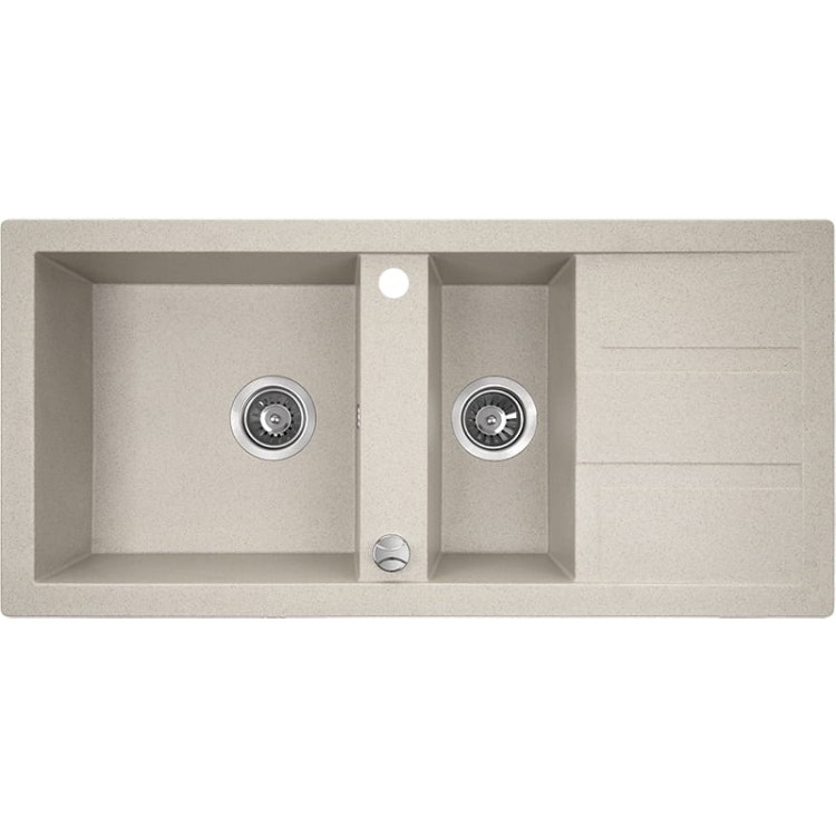 43675681 Barbados - zlewozmywak 1,5-komorowy z ociekaczem