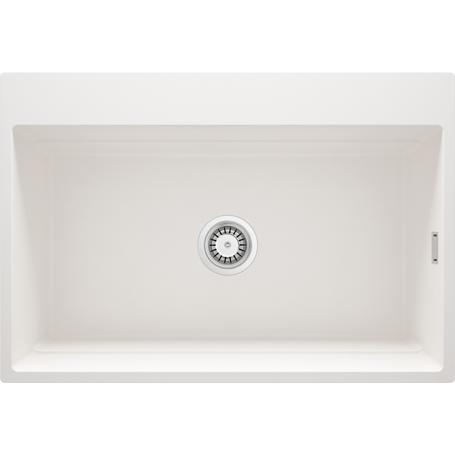 Zlewozmywak granitowy magnetyczny Deante Magnetic alabaster