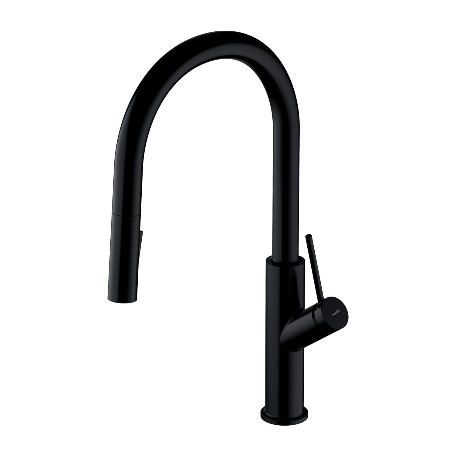 Bateria kuchenna OMNIRES BEND czarna – wizualizacja