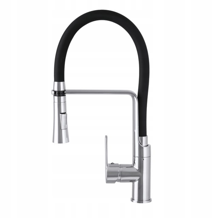 Bateria kuchenna z wyciąganą wylewką VEGAS CHROM