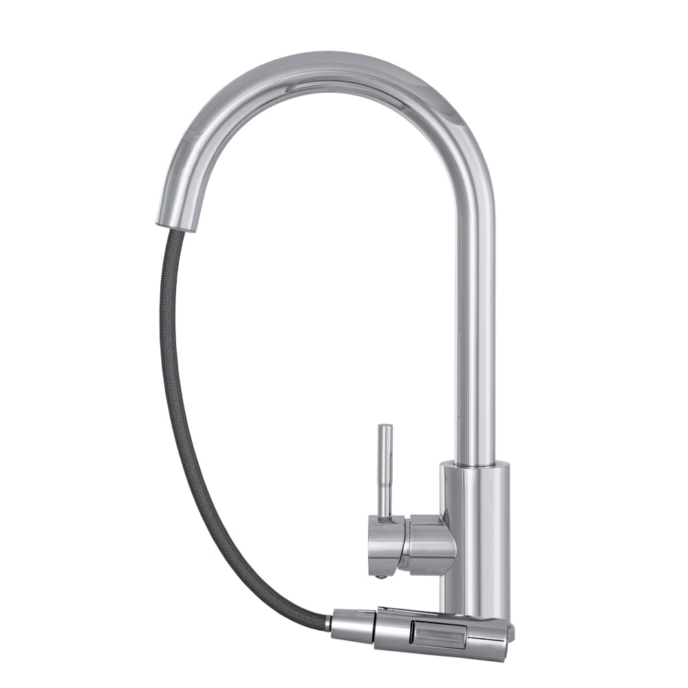 Bateria kuchenna z wyciągana wylewką TARU SLIM CHROM