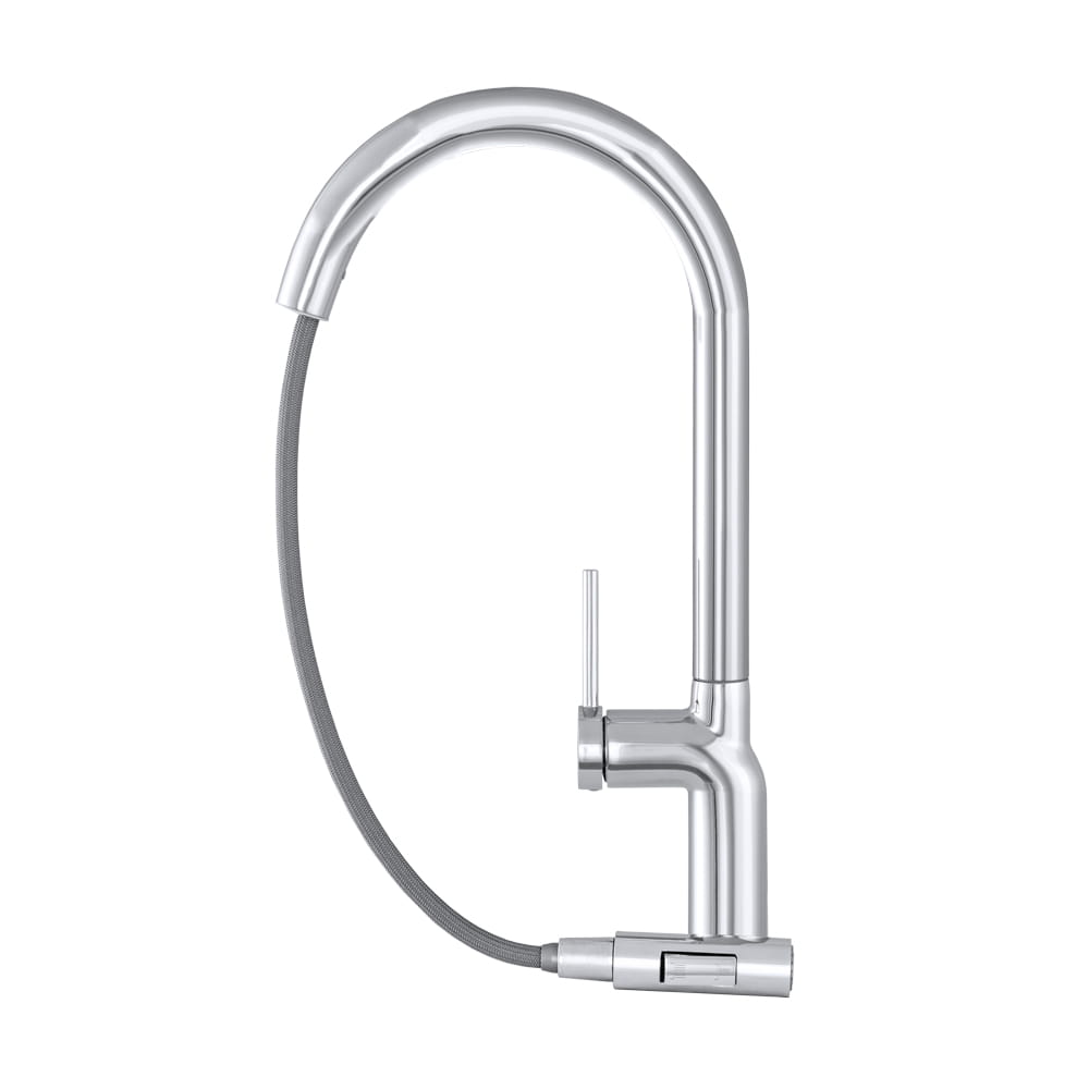 Bateria zlewozmywakowa stojąca z wyciąganą wylewką VERA CHROM