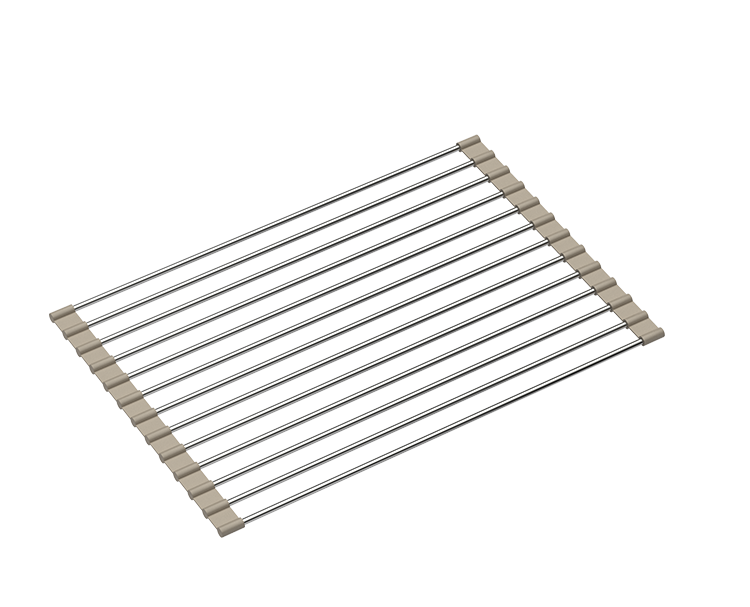 Qmata QUADRON 380 x 250 mm 13 patyczków kolor STALOWY/BEŻOWY