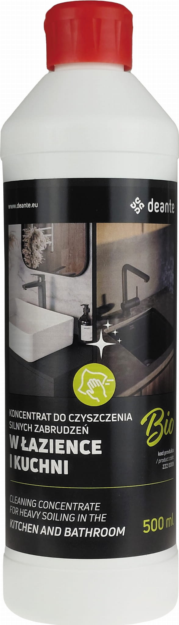 Deante Koncentrat do czyszczenia silnych zabrudzeń w łazience i kuchni - 500 ml