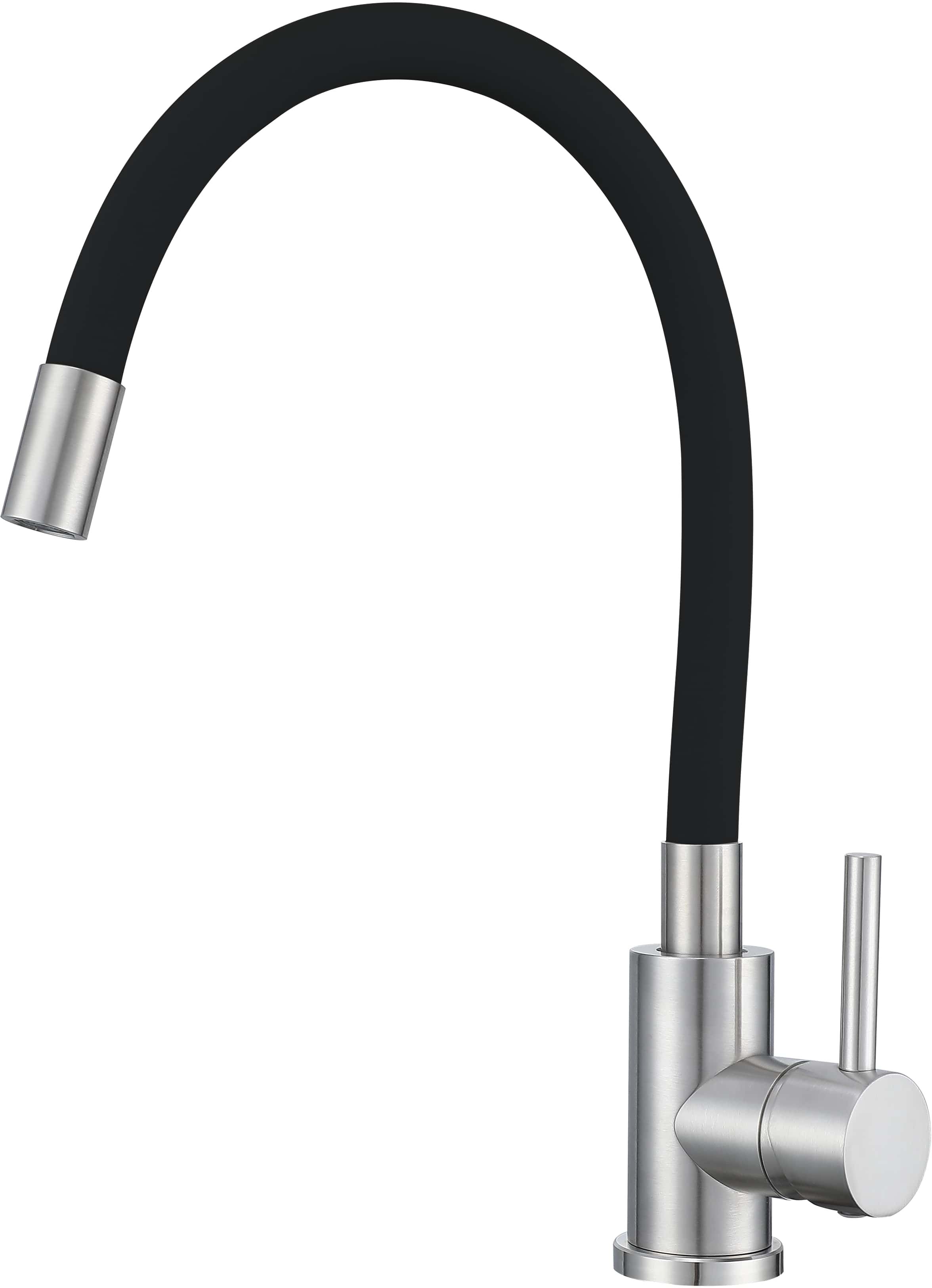 Bateria kuchenna stojąca RUVETTI SAURON z elastyczną wylewką stal/czarna