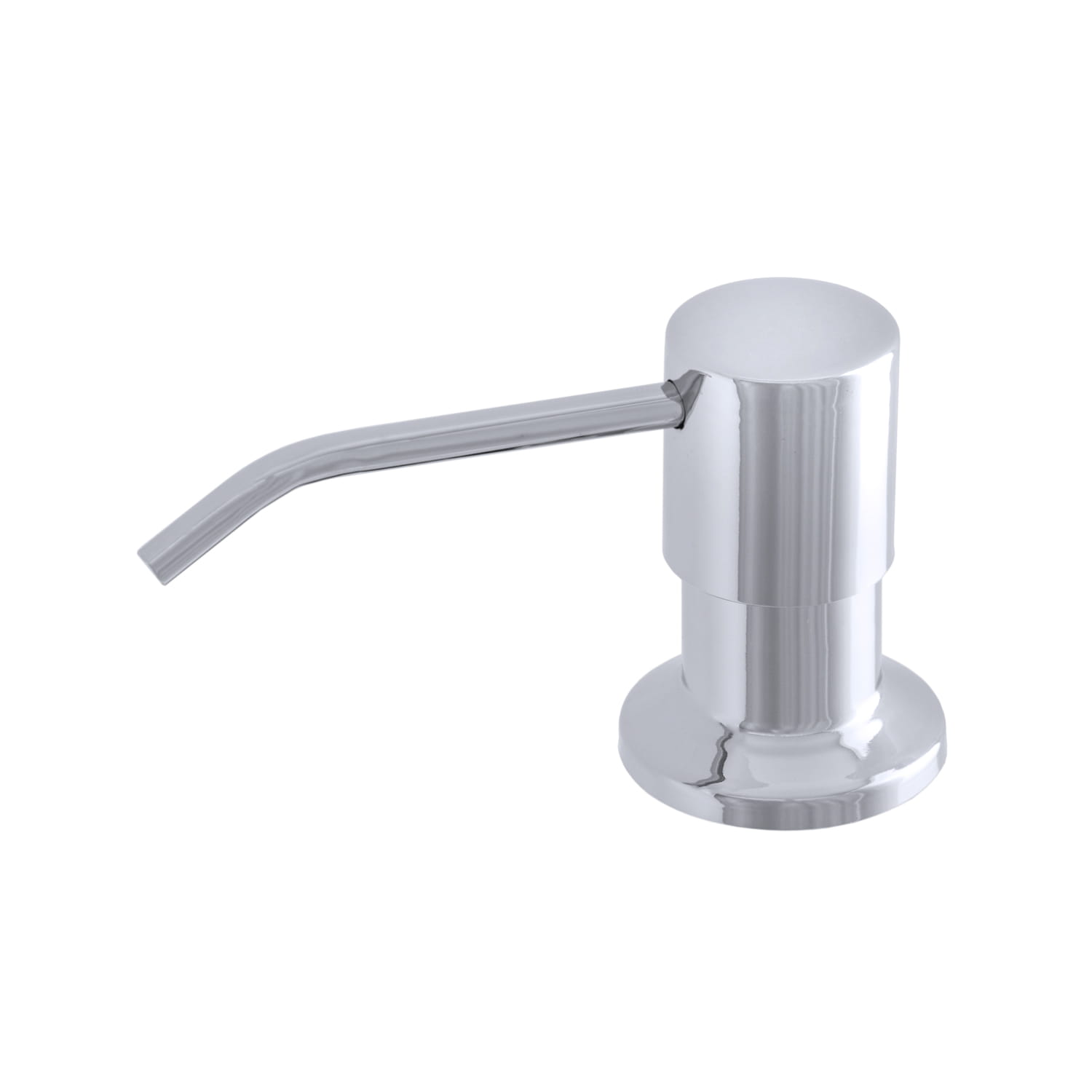 Dozownik do płynu do naczyń chrom okrągły LAVRE